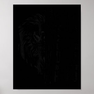 Christliches Kreuz Mann Gott Ehemann Glaube Design Poster