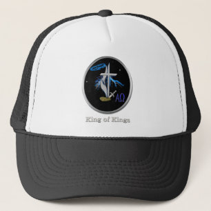 Christliches Kreuz mit Jesus Truckerkappe