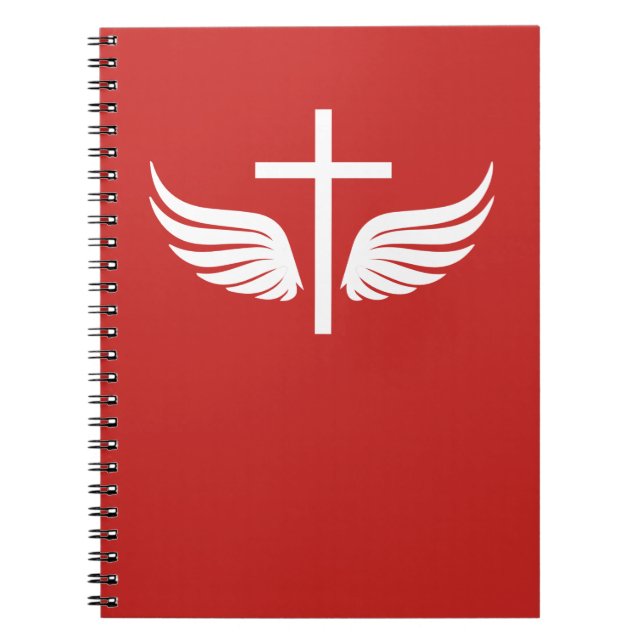 Christliches Kreuz Notizblock (Vorderseite)