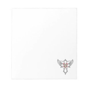 Christliches Kreuz Notizblock