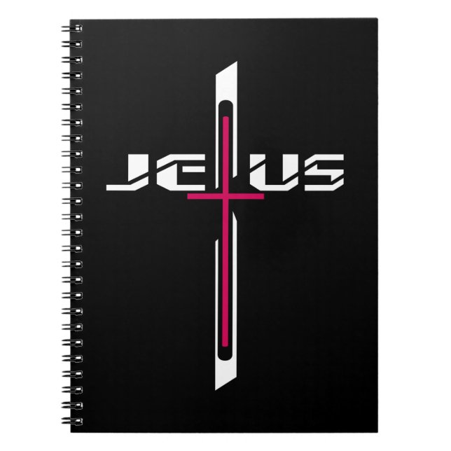 Christliches Kreuz Notizblock (Vorderseite)
