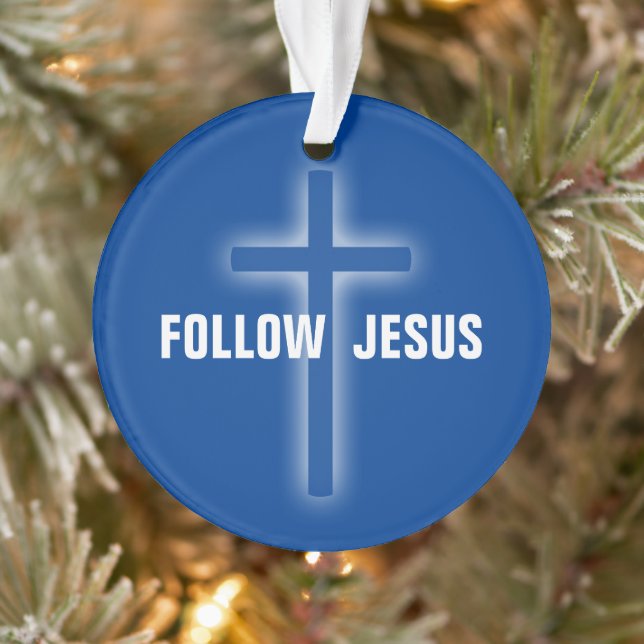 Christliches Kreuz Ornament (Baum)