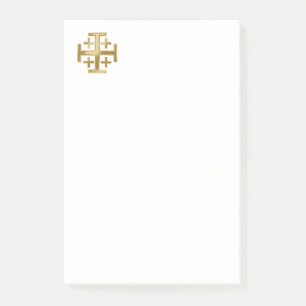 Christliches Kreuz Post-it Klebezettel