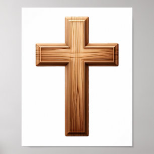 Christliches Kreuz Poster