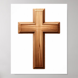 Christliches Kreuz Poster