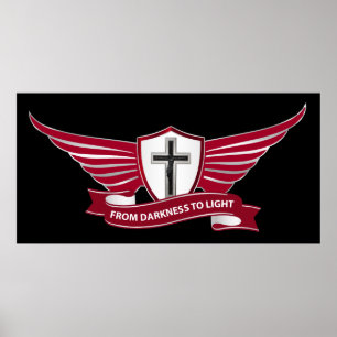 Christliches Kreuz Poster