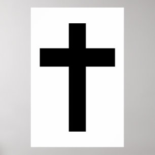 Christliches Kreuz Poster