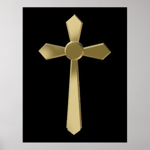 Christliches Kreuz Poster