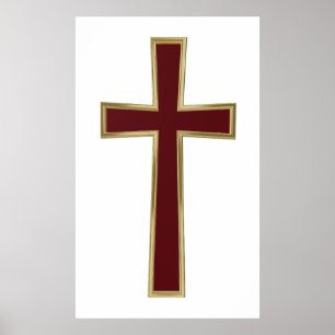 Christliches Kreuz Poster