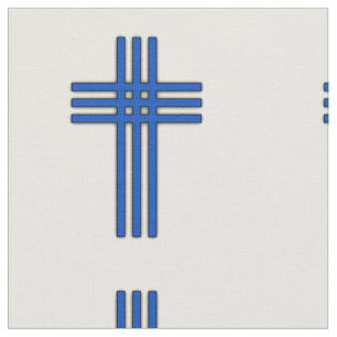 Christliches Kreuz Stoff