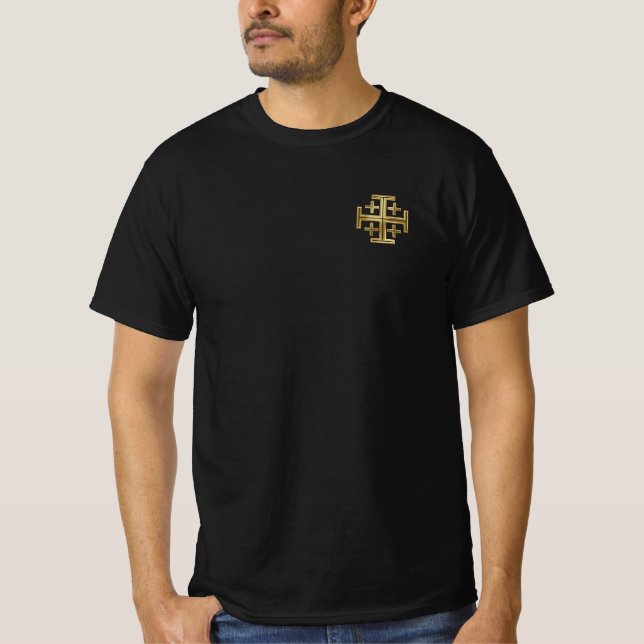 Christliches Kreuz T-Shirt (Vorderseite)