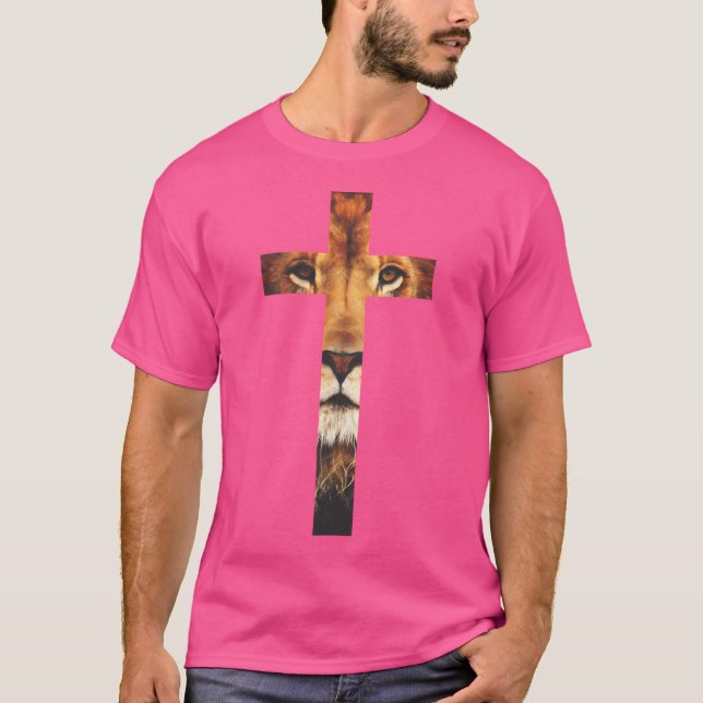 Christliches Kreuz T-Shirt (Vorderseite)