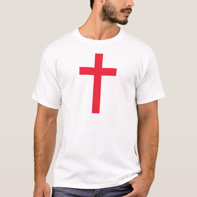 "CHRISTLICHES KREUZ " T-Shirt (Vorderseite)