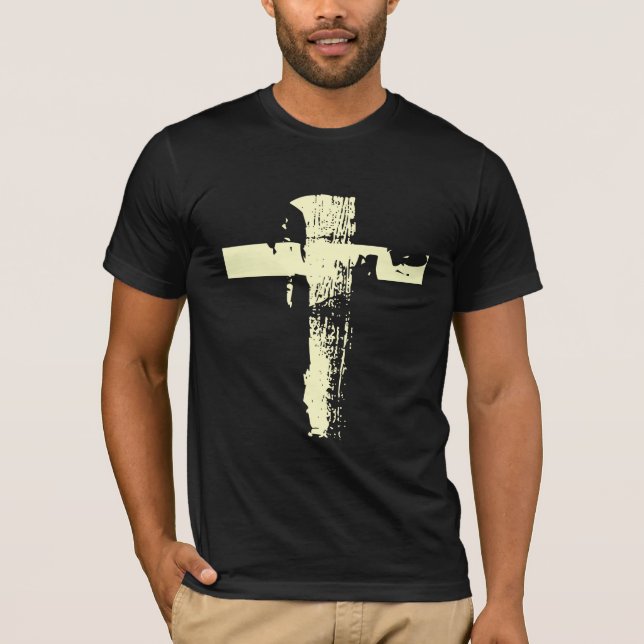 Christliches Kreuz T-Shirt (Vorderseite)