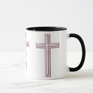 Christliches Kreuz Tasse