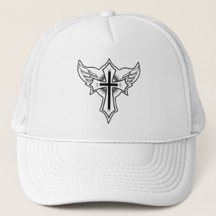 Christliches Kreuz Truckerkappe
