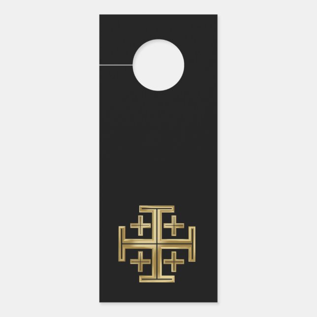 Christliches Kreuz Türanhänger (Vorderseite)