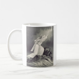 Christliches Kreuz-und-Krone-Symbol Kaffeetasse