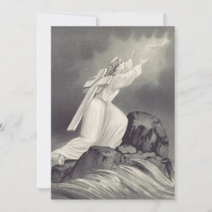 Christliches Kreuz- und Kronensymbol Dankeskarte