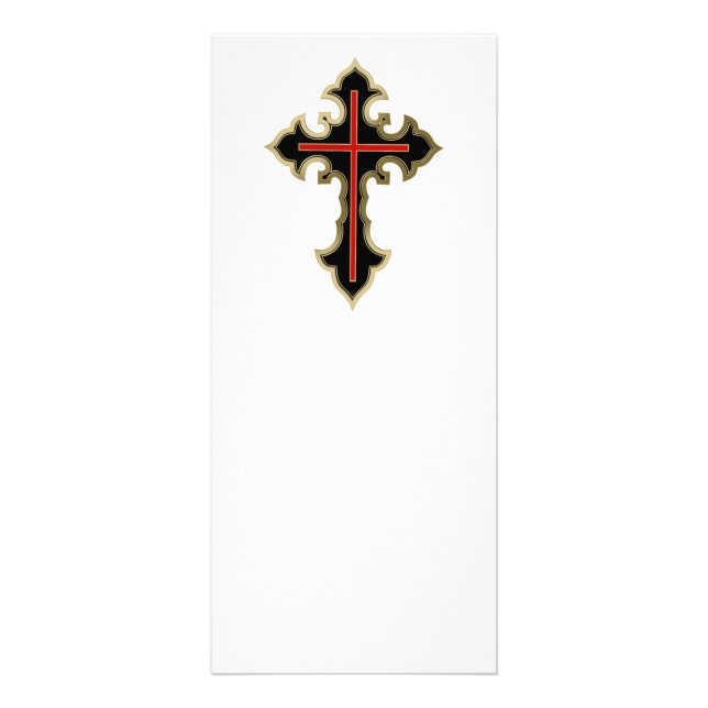 Christliches Kreuz Werbekarte (Vorne)