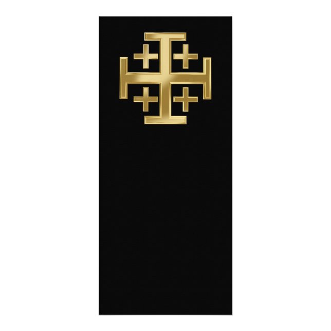 Christliches Kreuz Werbekarte (Vorne)
