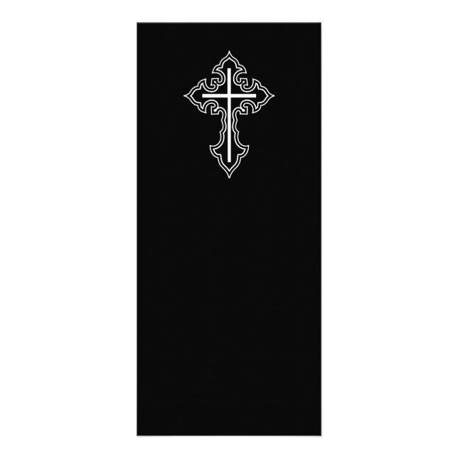 Christliches Kreuz Werbekarte (Vorne)