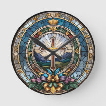 Christliches, kreuzfestes Glas