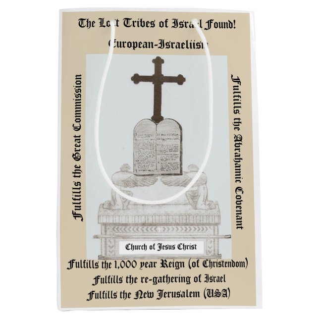 Christliches Kulturerbe Mittlere Geschenktüte (Vorderseite)