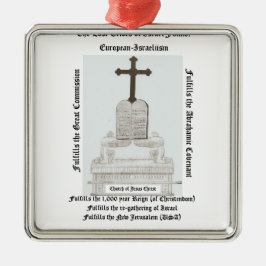 Christliches Kulturerbe Ornament Aus Metall