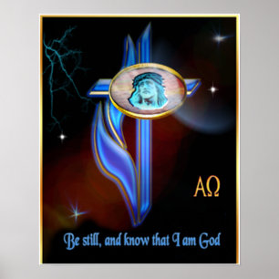 Christliches Kunstposter Poster