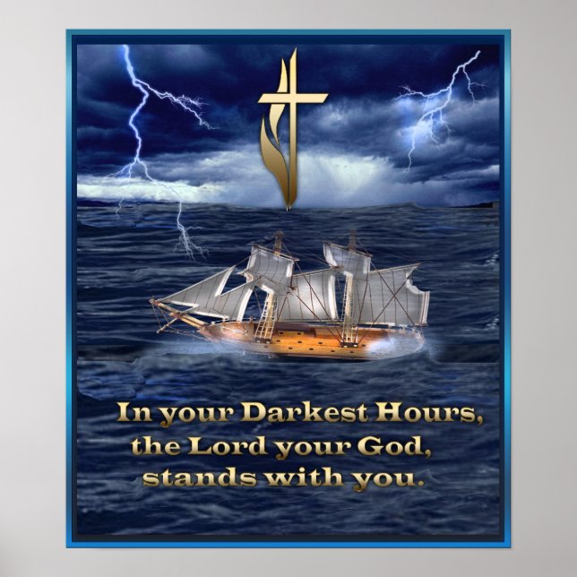 christliches Kunstposter Poster (Vorne)