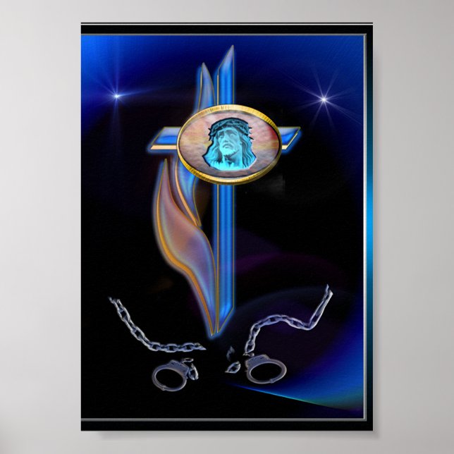 Christliches Kunstposter Poster (Vorne)