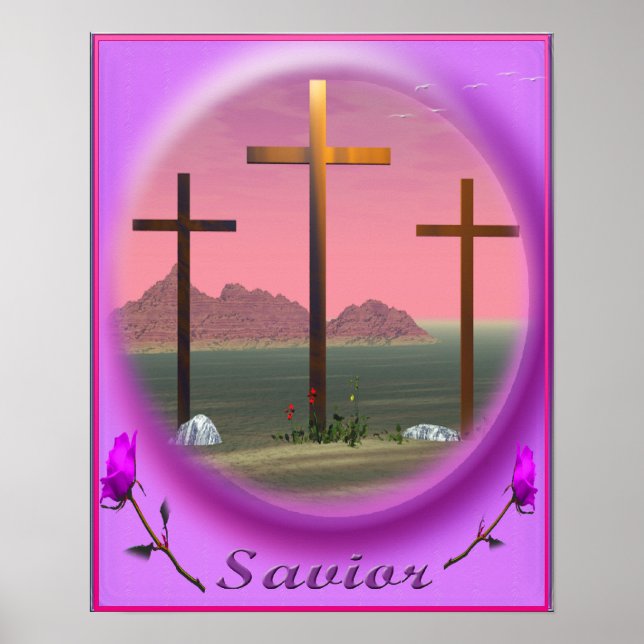 Christliches Kunstposter Poster (Vorne)