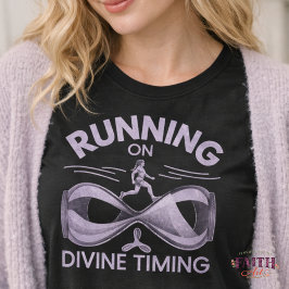 Christliches Lauf-Shirt „Laufen auf göttliche Zeit T-Shirt