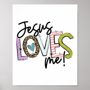 Christliches Liebeszitat-Geschenk für neue Gläubig Poster