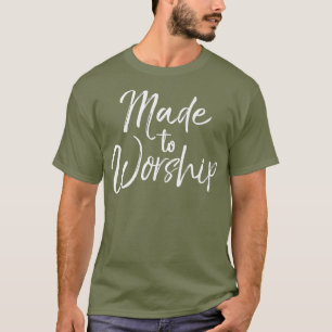 Christliches Lob Zitat Worship Leader Geschenk gem T-Shirt