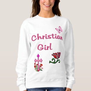 Christliches Mädchen Sweatshirt