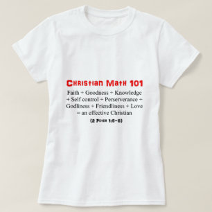 Christliches Mathe 101 T-Shirt