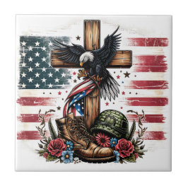 Christliches Militär Fliese