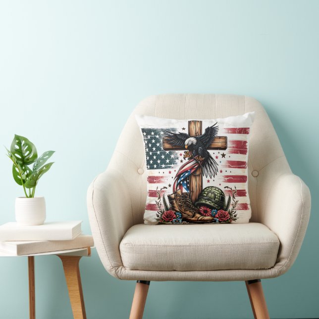 Christliches Militär Kissen (Stuhl )