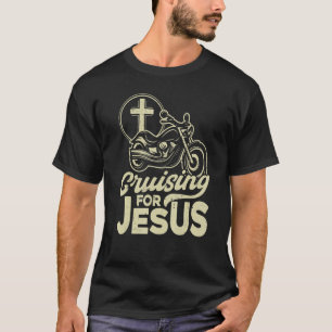 Christliches Motorradfahren für Jesus Fait T-Shirt