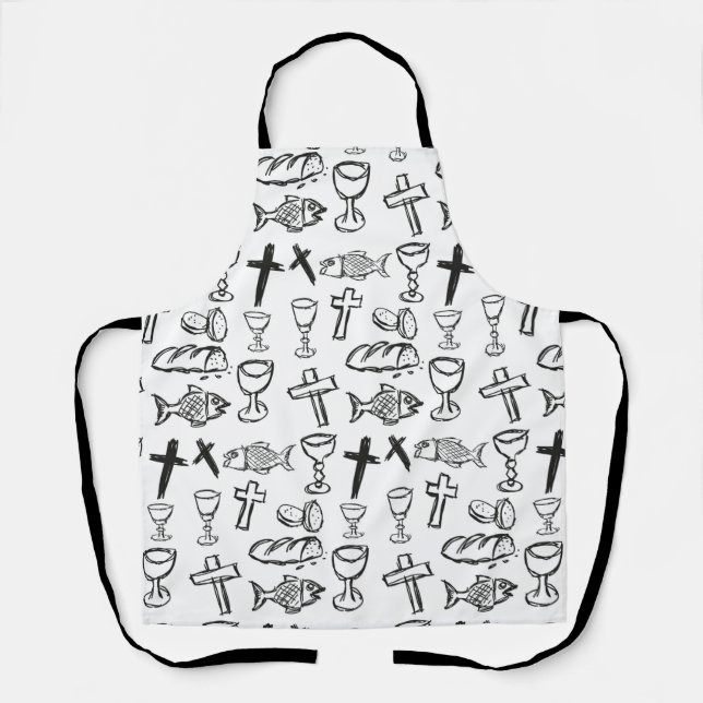 Christliches Muster Schürze (Vorderseite)