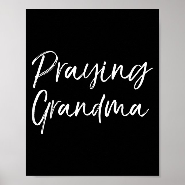 Christliches Muttertagsgeschenk Gebetskrieger bete Poster (Vorne)