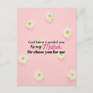 Christliches Muttertagsgeschenk Geschenk für Mama Postkarte