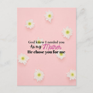 Christliches Muttertagsgeschenk Geschenk für Mama  Postkarte
