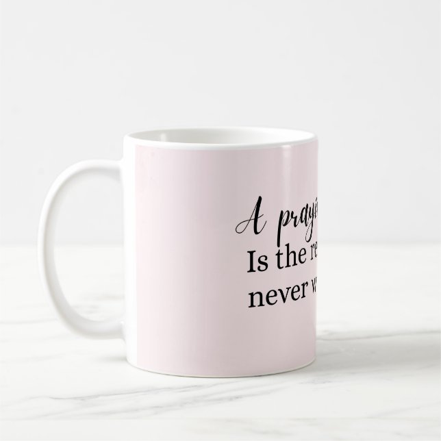 Christliches Muttertagsgeschenk Glaube Mutter Zita Kaffeetasse (Links)