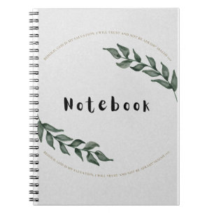 Christliches Notizbuch für Bibel-Journaling Notizblock