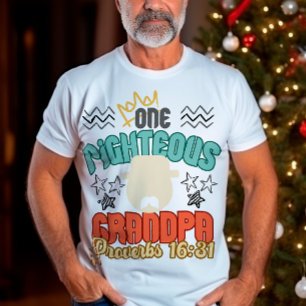 Christliches Opa-Geschenk mit Bibelangebot T-Shirt