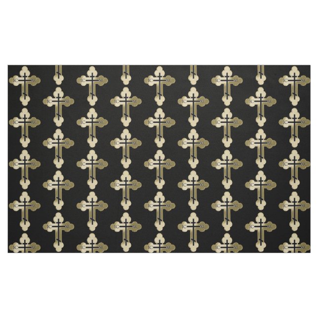 Christliches orthodoxe Kreuz Stoff (Fat Quarter (45,7 x 55,9 cm))