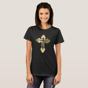 Christliches orthodoxe Kreuz T-Shirt